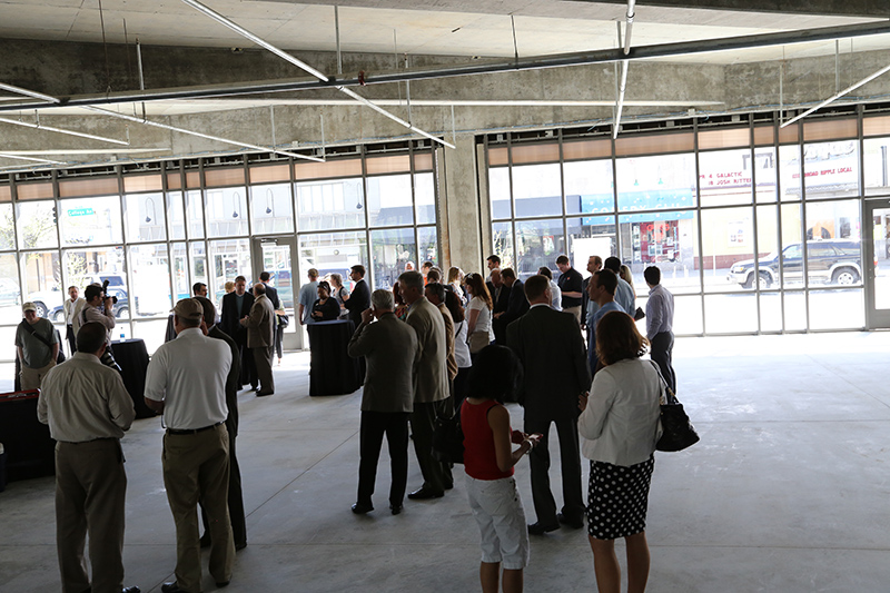 Random Rippling - Garage ribbon cutting