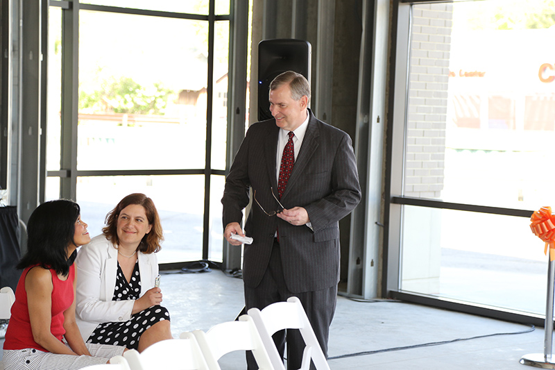 Random Rippling - Garage ribbon cutting