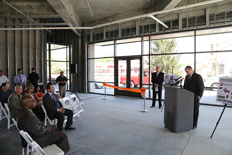 Random Rippling - Garage ribbon cutting