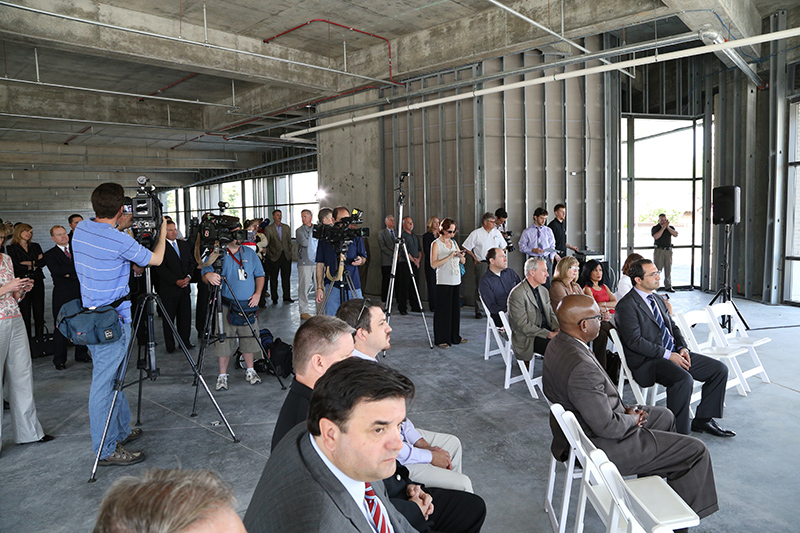 Random Rippling - Garage ribbon cutting