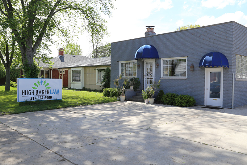 Random Rippling - Hugh Baker Law sign