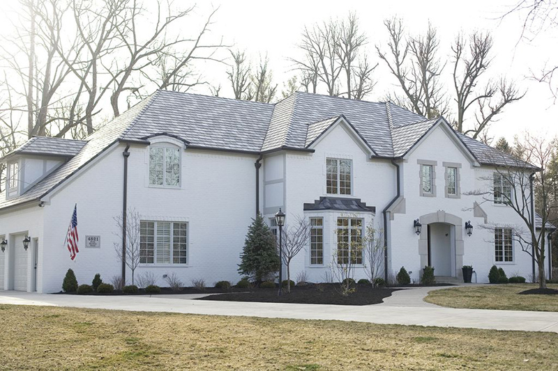 This home of Robb & Ann Weller at 4821 North Meridian Street is on the 40th annual MKNA Home Tour.