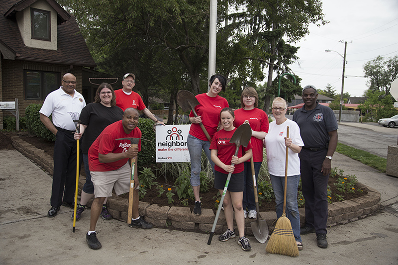 Random Rippling - KeyBank Day of Service