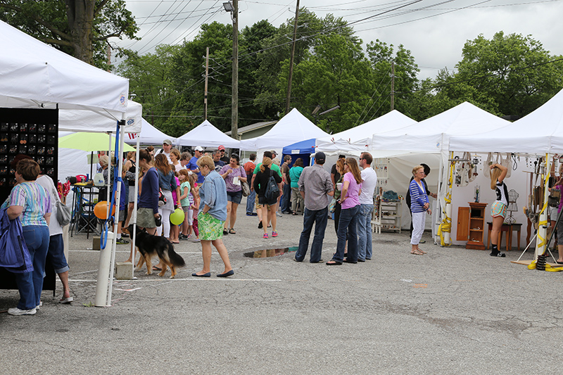 Random Rippling - 54th and Monon Art Fair
