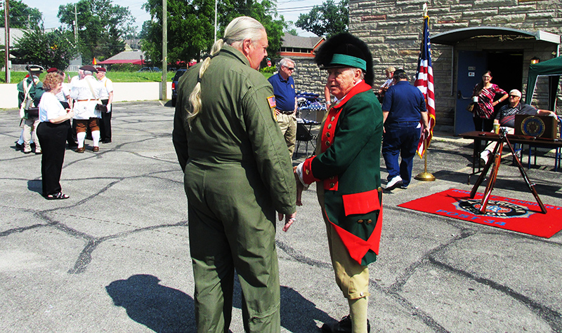 Frog's Random Rippling - Flag Retirement Ceremony