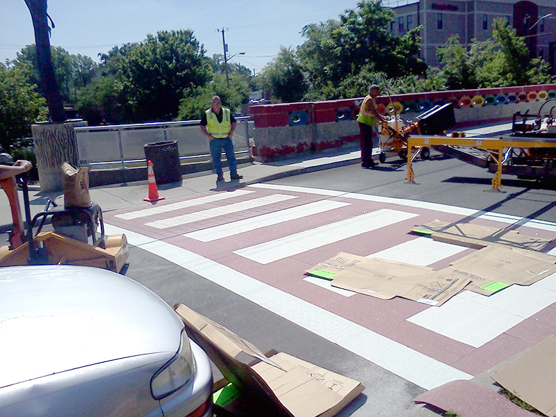 Random Rippling - New Crosswalk