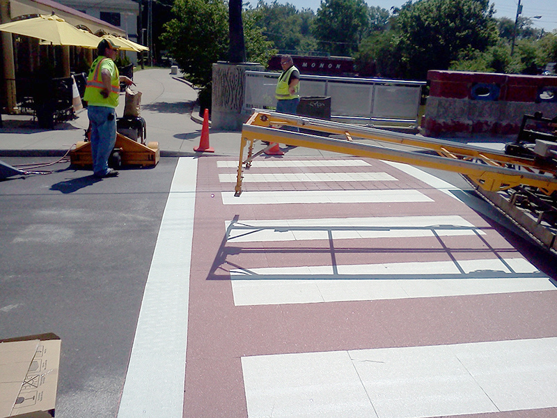 Random Rippling - New Crosswalk