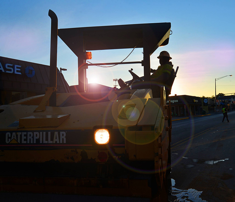 TRAFFIC WARNING - College southbound lanes changed again
