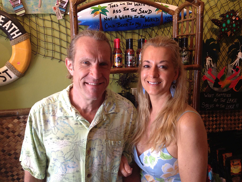 Mike and Lisa Siemer own Tiki Trends and Lava Lips.