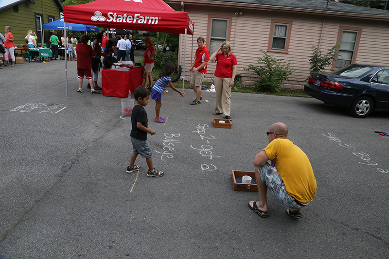 Random Rippling - National Night Out in Broad Ripple