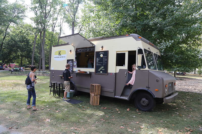 Kaffeine Coffee Co truck
