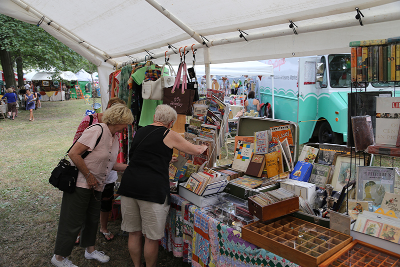 Treasures were found at the 50+ vendors. I found several vintage MAD Magazines I needed for my collection.