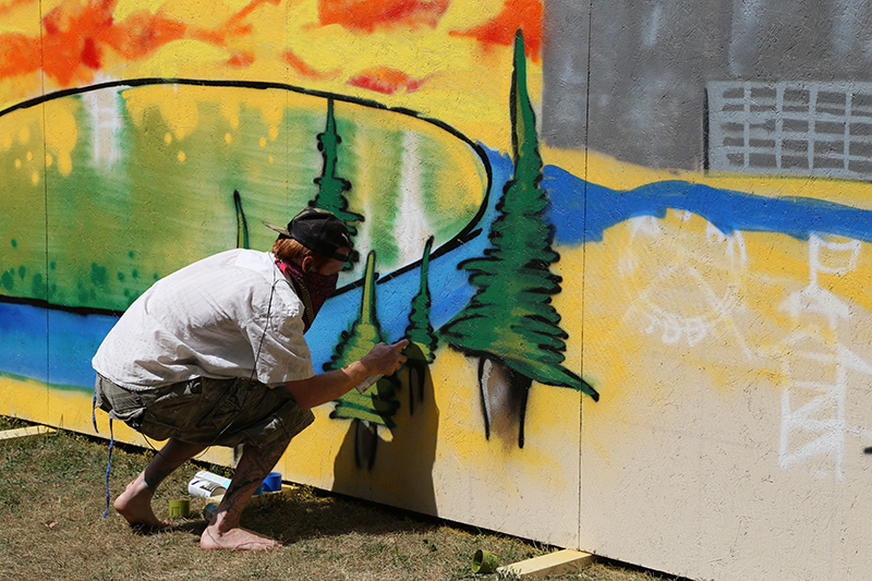 WARMfest mural