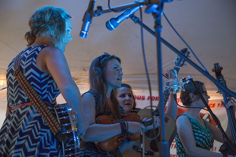 Whipstitch Sallies on Otter Stage