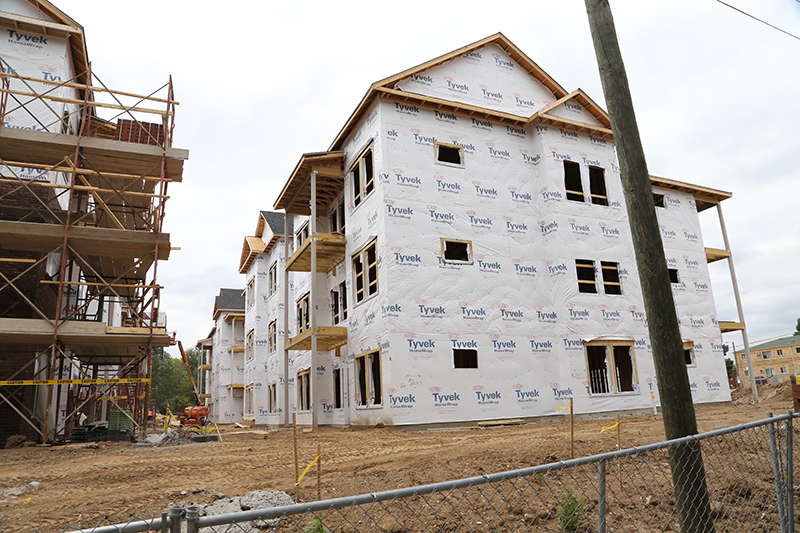 Random Rippling - Construction all around the Village