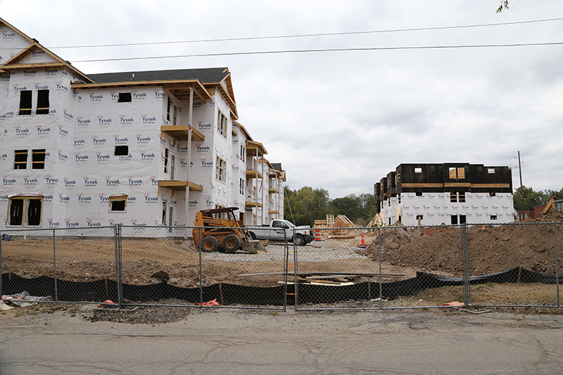 Random Rippling - Construction all around the Village