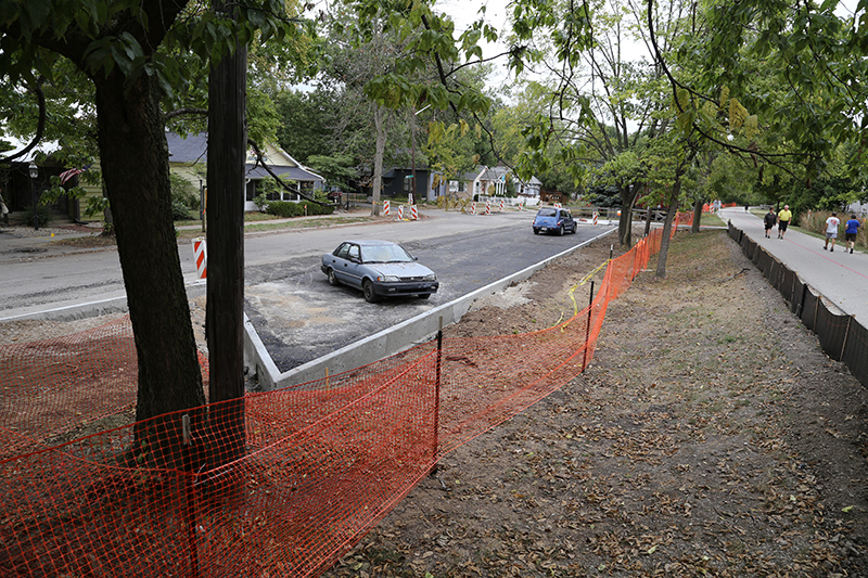Random Rippling - Construction all around the Village