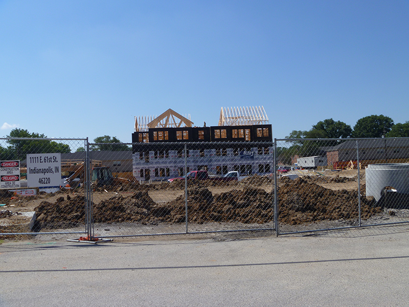 Random Rippling - Construction all around the Village