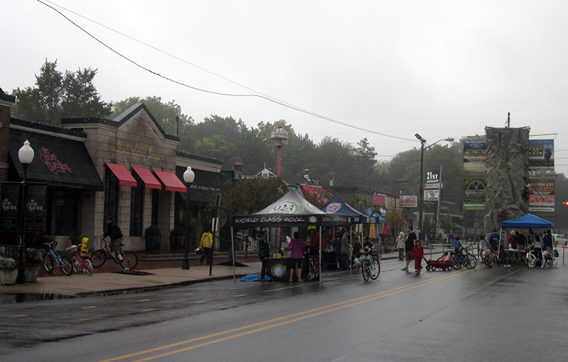 Random Rippling - Open Streets event