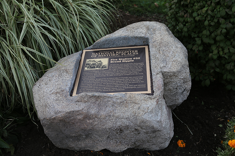 Random Rippling - Fire Station #32 boulder unveiled
