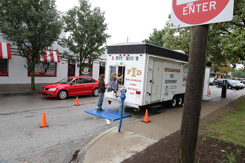Random Rippling - Fire Station #32 boulder unveiled