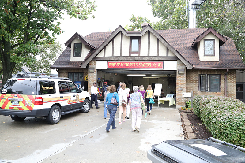 Random Rippling - Fire Station #32 boulder unveiled