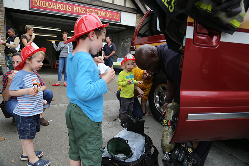 Random Rippling - Fire Station #32 boulder unveiled