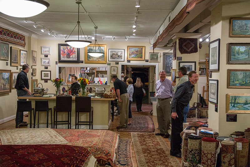 Art is everywhere at Fine State Rugs