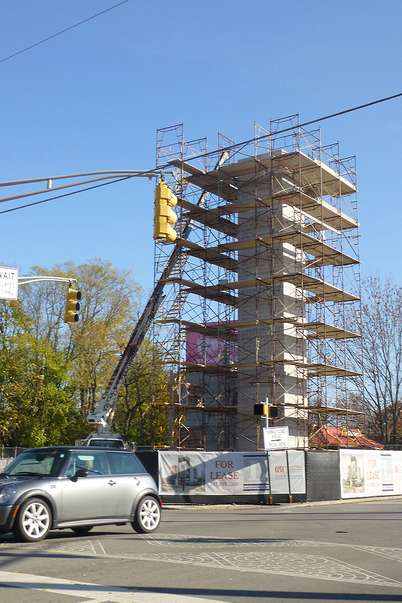 Random Rippling - Broad Ripple Avenue construction