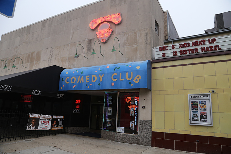 Random Rippling - Crackers Comedy Club new pick up spot