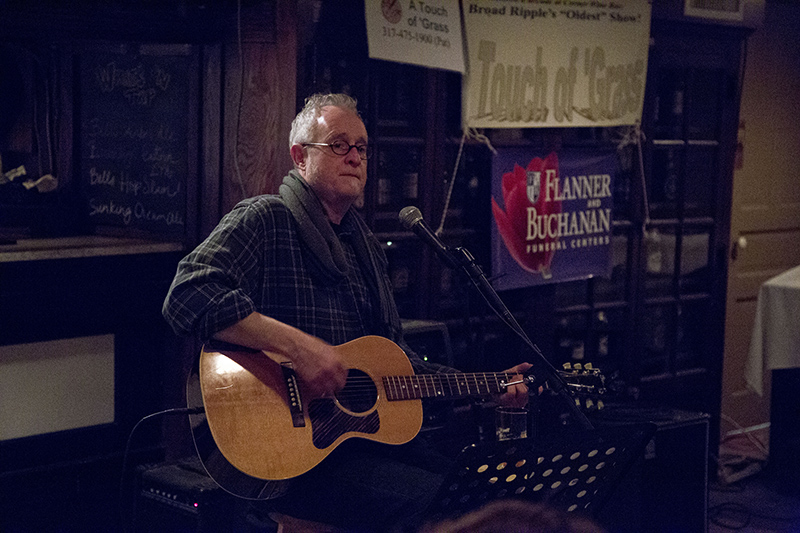 Gary Wasson, host of Open Mic Night