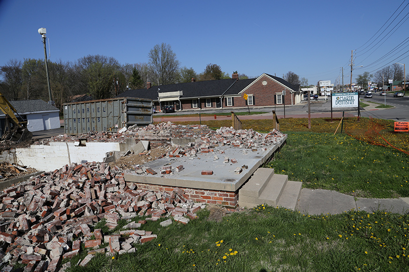 Random Rippling - 1724 Broad Ripple Avenue Razed