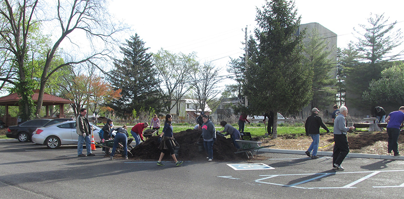 Frog's Random Rippling - Bill Brink Memorial Garden