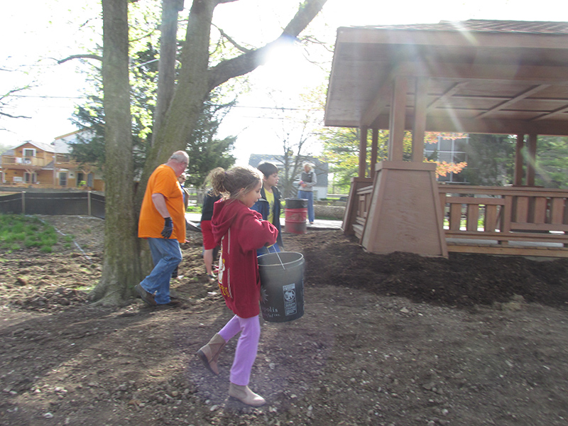 Frog's Random Rippling - Bill Brink Memorial Garden