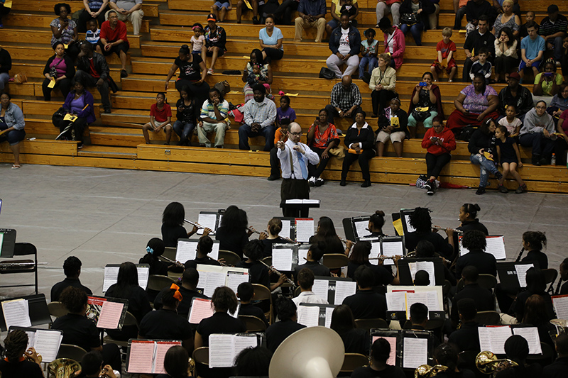 John S. Hague conducting