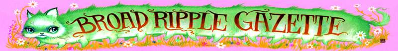 Banner Artist of the issue - Mab Graves - Broad Ripple Cat-erpillar