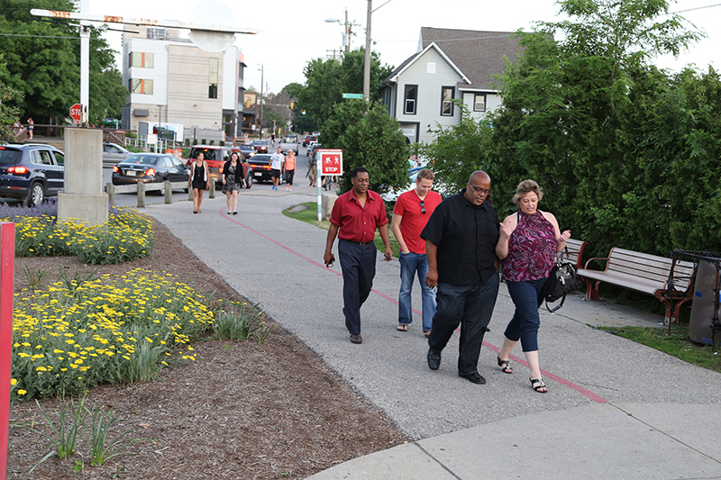 Walking to BRICS on the Monon Trail