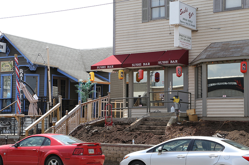 Random Rippling - Sushi Bar deck