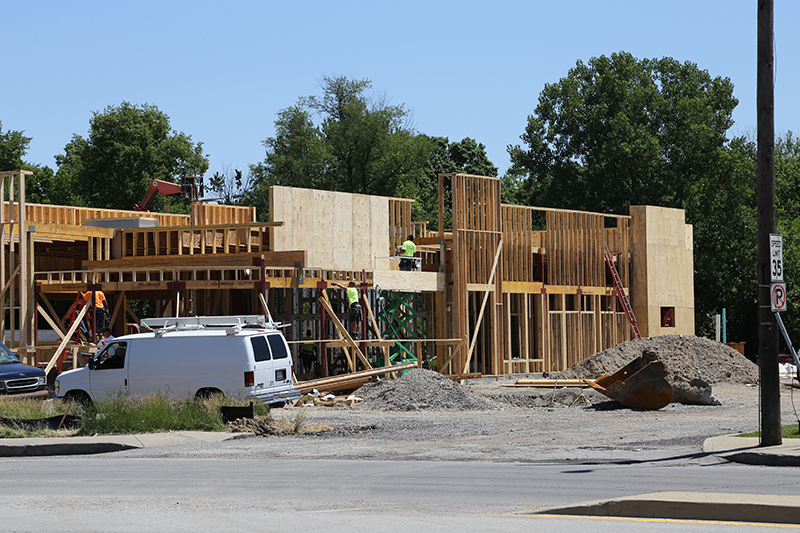 Random Rippling - Chick-fil-A construction