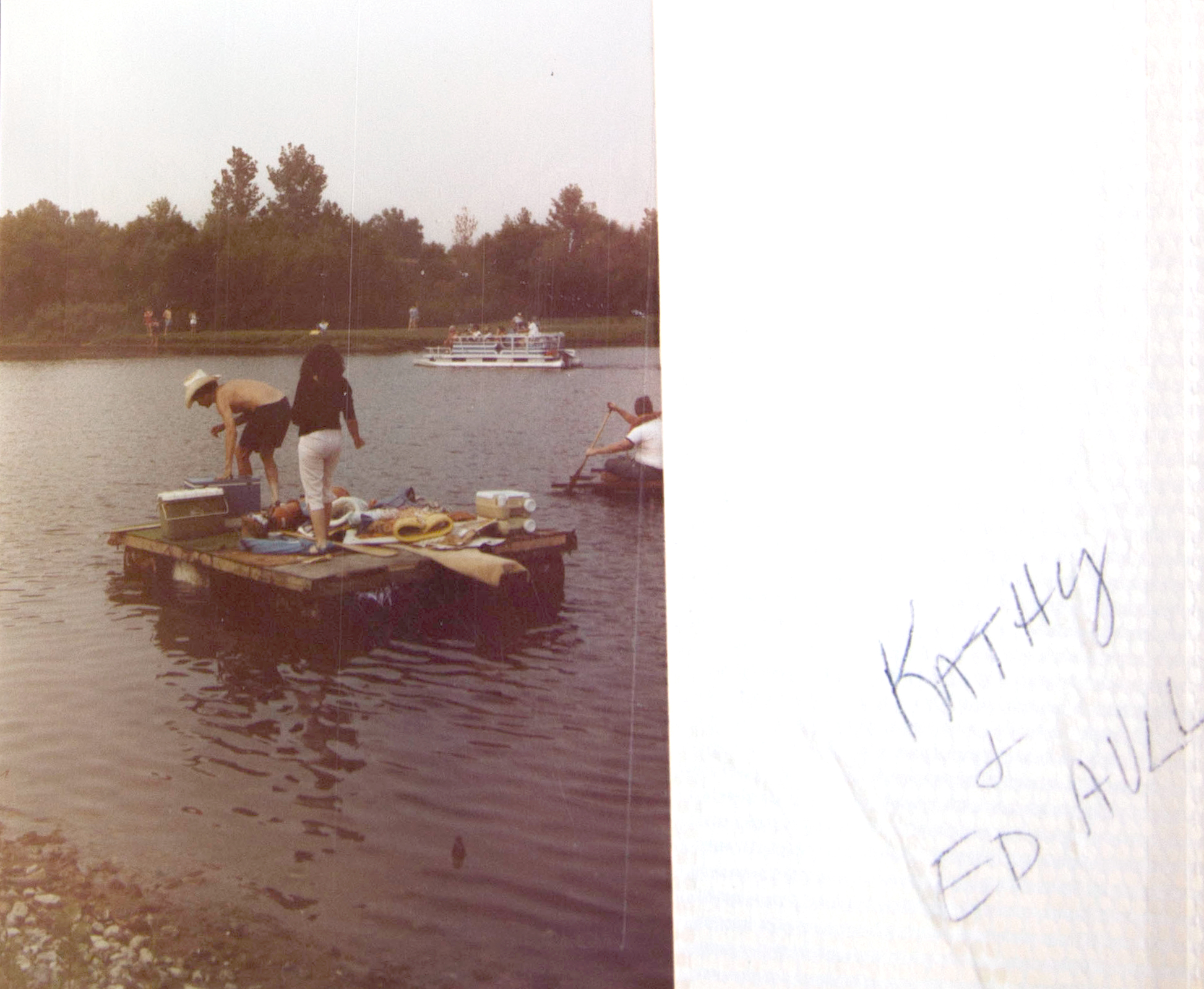 Launching from The Landings Apartments - Kathy and Ed Aull