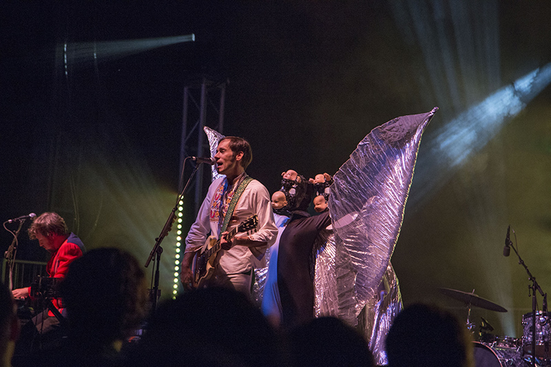 of Montreal played the main stage Saturday night. It was a great show complete with elaborate costumes.