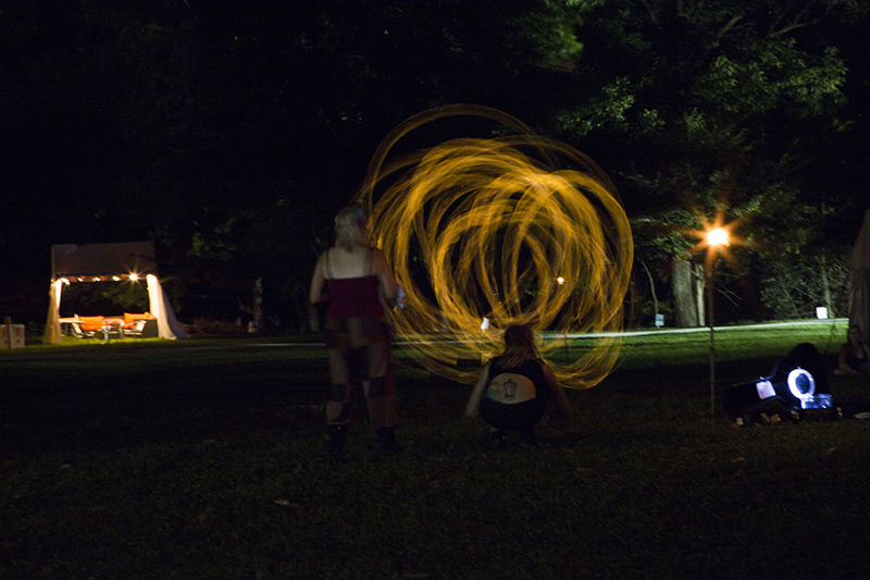 fire dancer