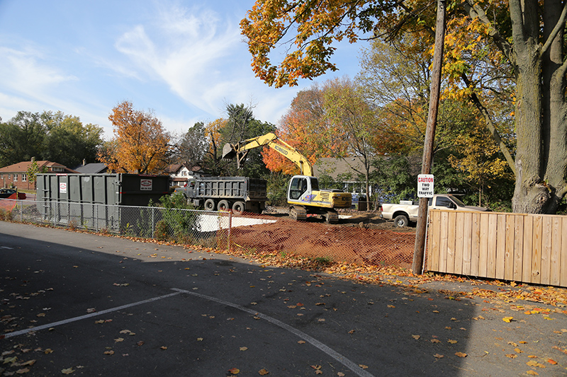 Random Rippling - Houses Razed at 59th and College 