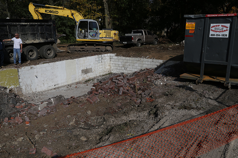 Random Rippling - Houses Razed at 59th and College 