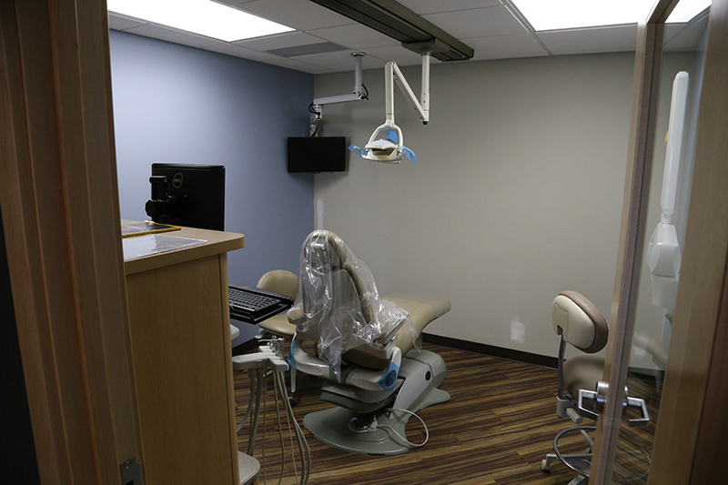 Random Rippling - Glendale Dental Associates remodel 
