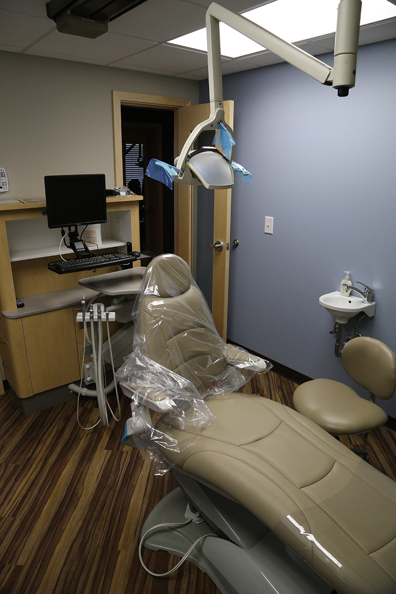 Random Rippling - Glendale Dental Associates remodel 