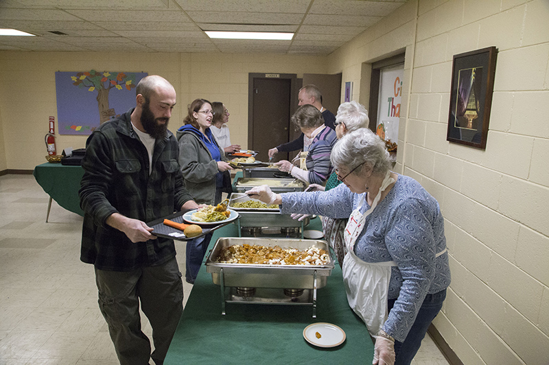 Random Rippling - Broad Ripple United Methodist Church dinner 