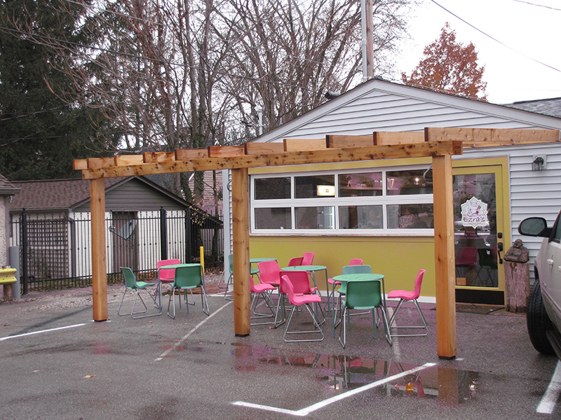 Ezra's Enlightened Cafe opened in August.