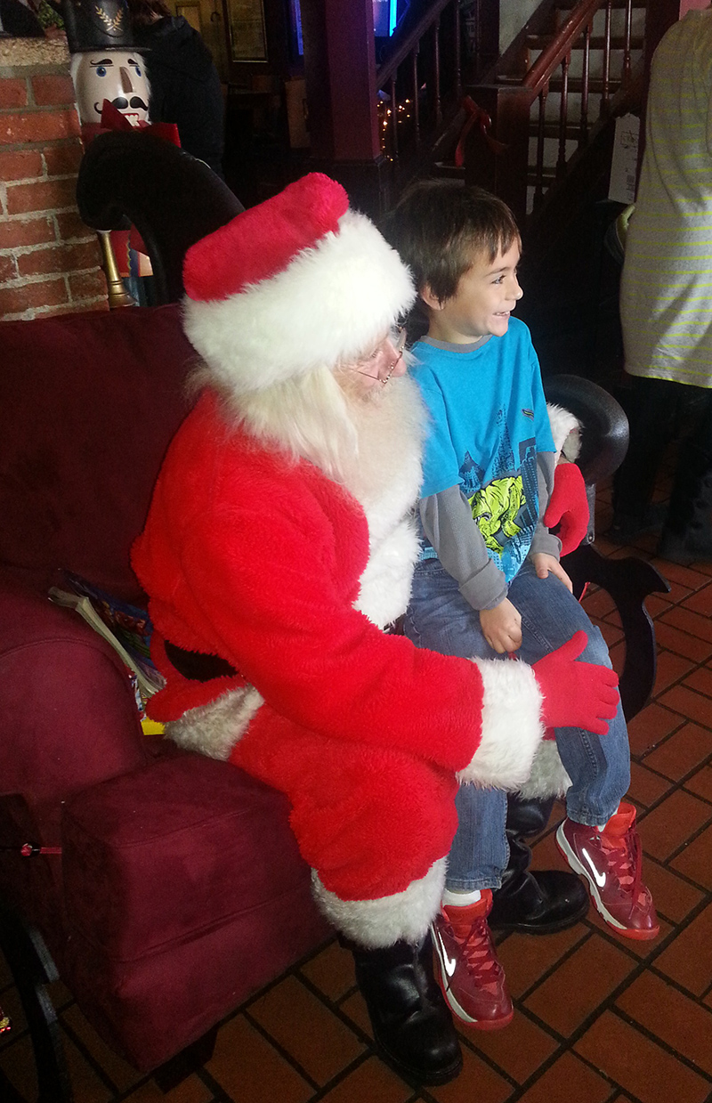 Frog's Random Rippling - Breakfast With Santa 