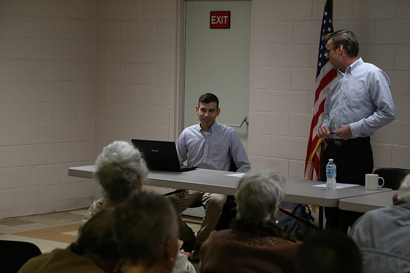 Town of Rocky Ripple meeting - levee issues